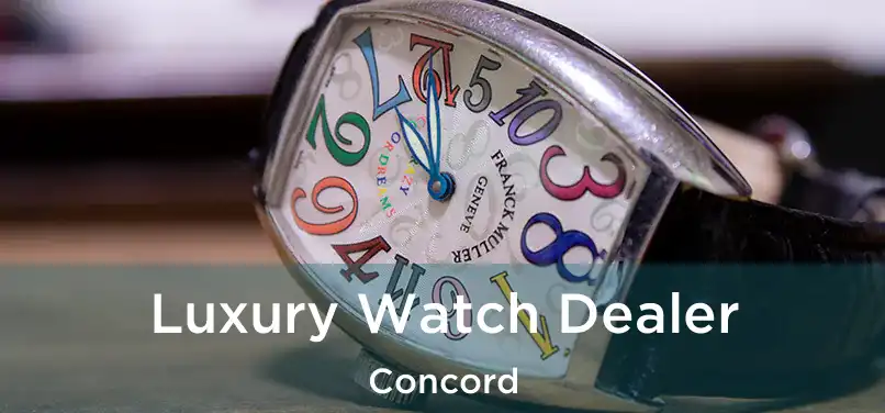  Luxury Watch Dealer Concord